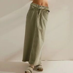 Free people we the free come as you are denim maxi serpent